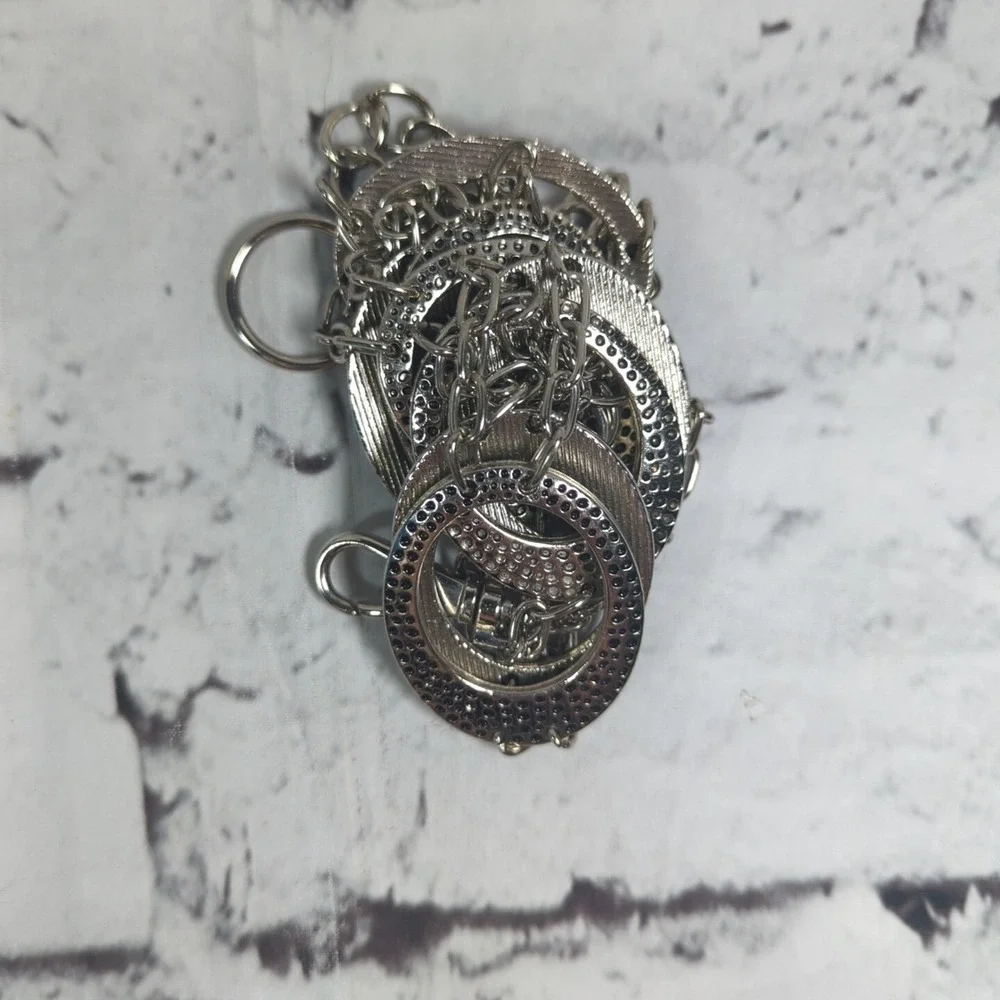 Belly‎ Chain Ring Belt Silver Tone Dancer Accessory